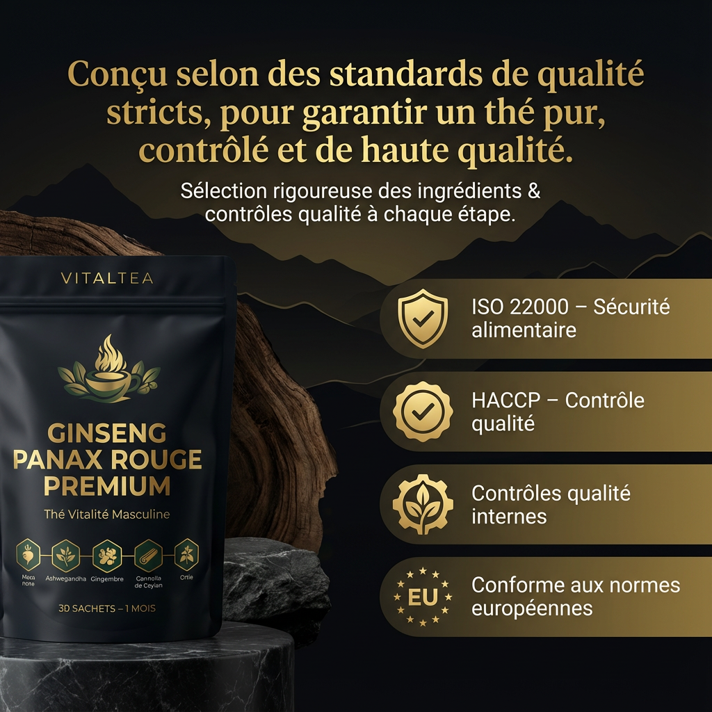 Vitalité Masculine – Thé Énergie et Performance