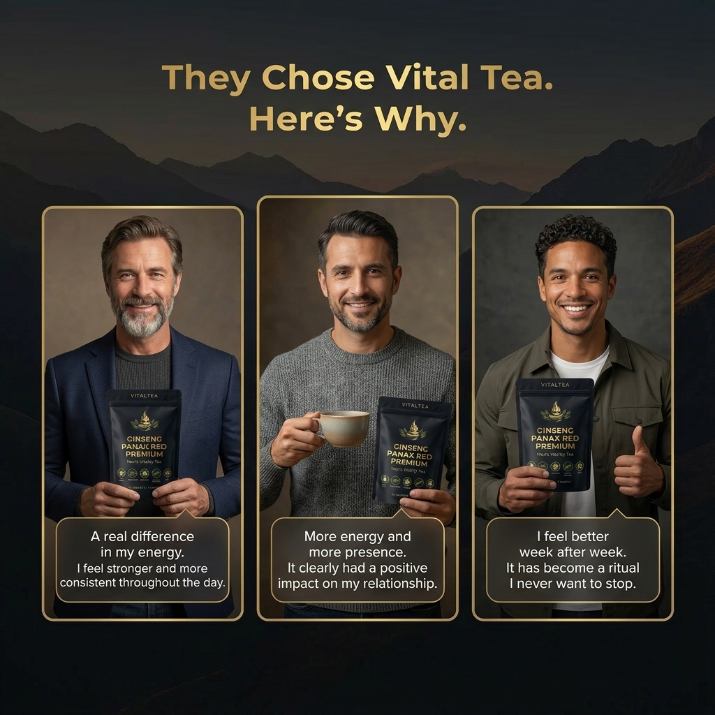 Masculine Vitality – Energy & Performance Tea