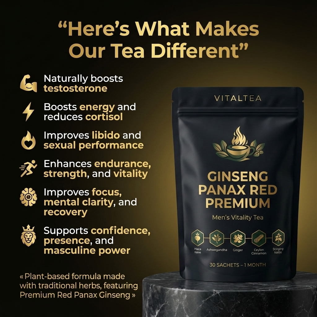 Masculine Vitality – Energy & Performance Tea