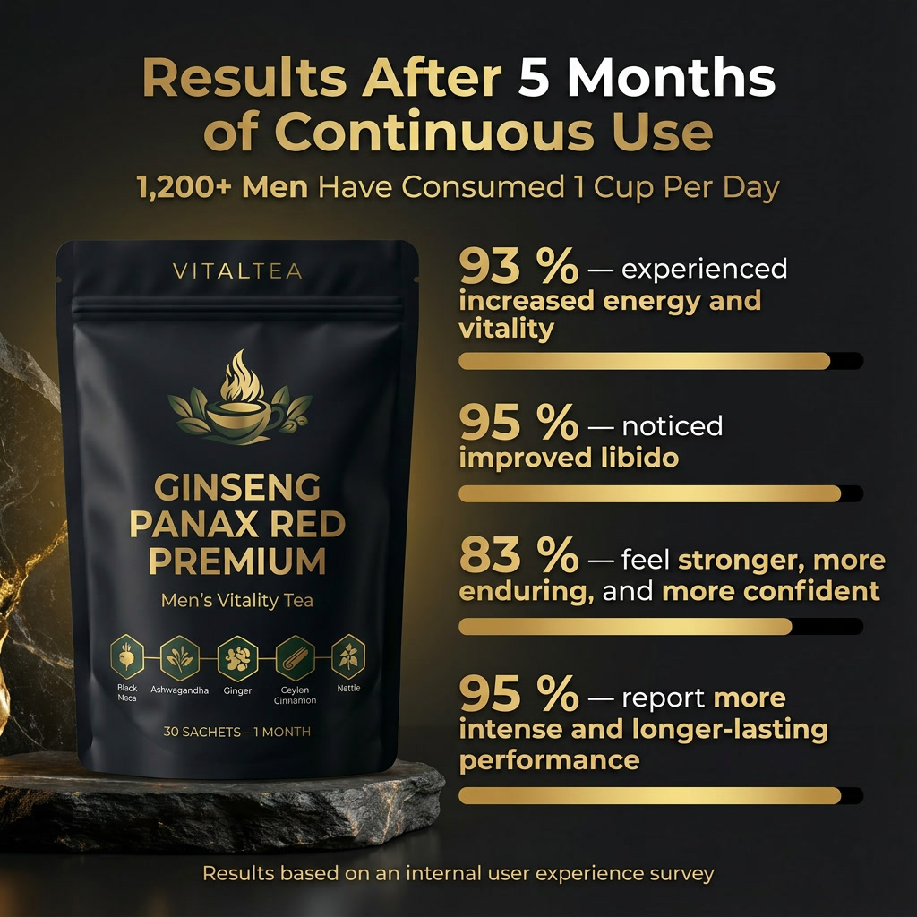 Masculine Vitality – Energy & Performance Tea