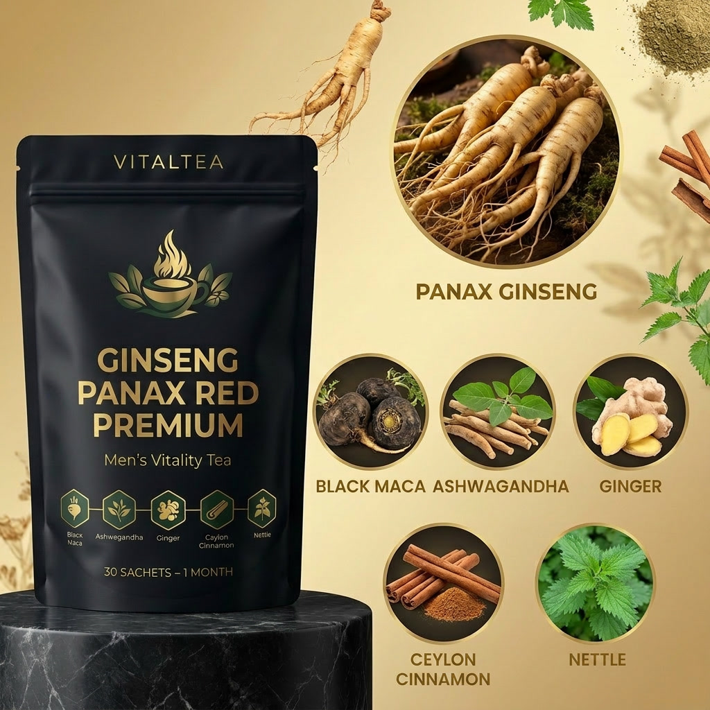 Masculine Vitality – Energy & Performance Tea