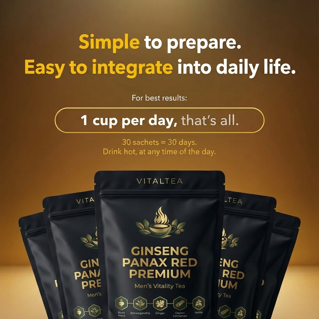Masculine Vitality – Energy & Performance Tea