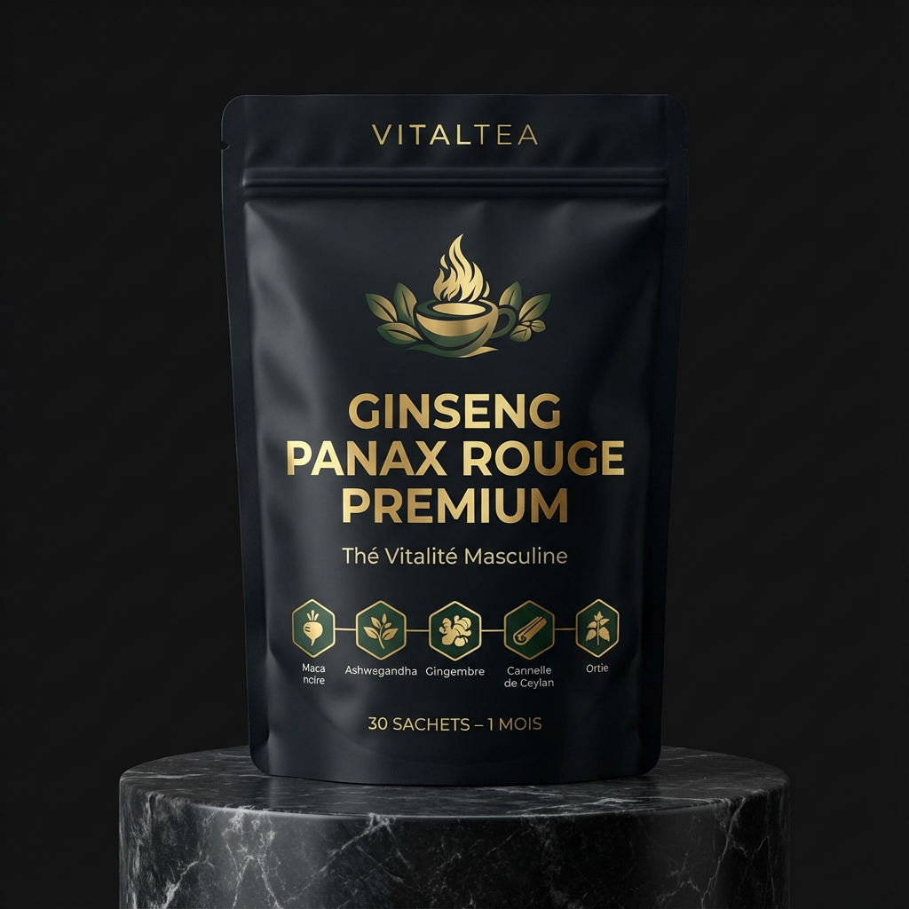Vitalité Masculine – Thé Énergie et Performance