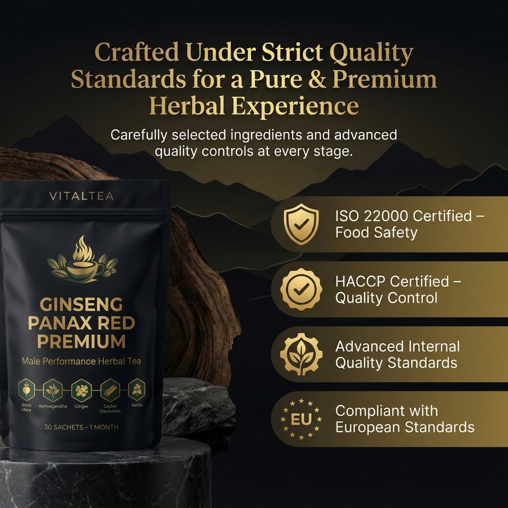Masculine Vitality – Energy & Performance Tea