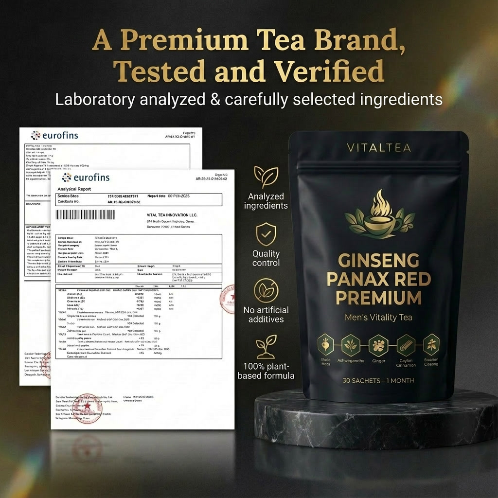 Masculine Vitality – Energy & Performance Tea